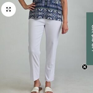 🤍 ⚓️ Women's White Capri